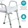 DMI® Heavy Duty Bath and Shower Chair, , large image number 1