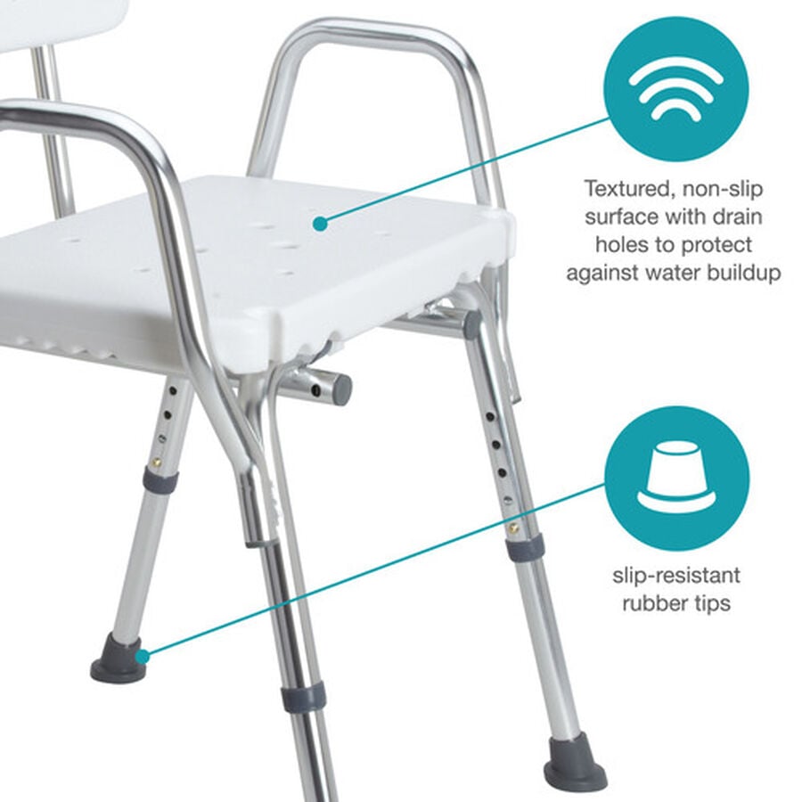 DMI® Heavy Duty Bath and Shower Chair, , large image number 1