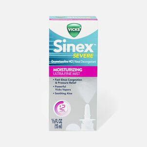 Vicks Sinex Severe Nasal Spray, Original, Ultra Fine Mist