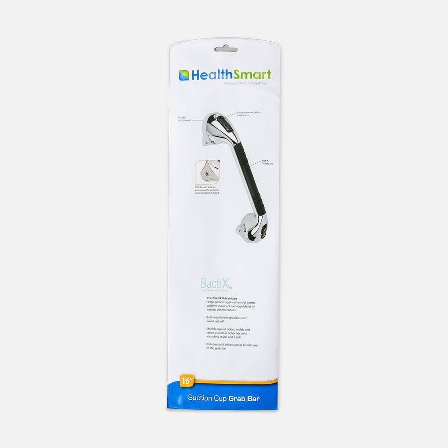 HealthSmart Suction Cup Grab Bar, 16", , large image number 5