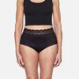 Thinx For All Leaks Signature Lace Very Light Hi-Waist Incontinence Underwear, Black, , large image number 1