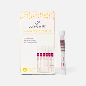 Caring Mill™ Alcohol Breath Analyzer Home Rapid Test, Disposable, 6 ct.