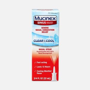 Mucinex Sinus-Max Nasal Spray Clear and Cool, .75 oz.