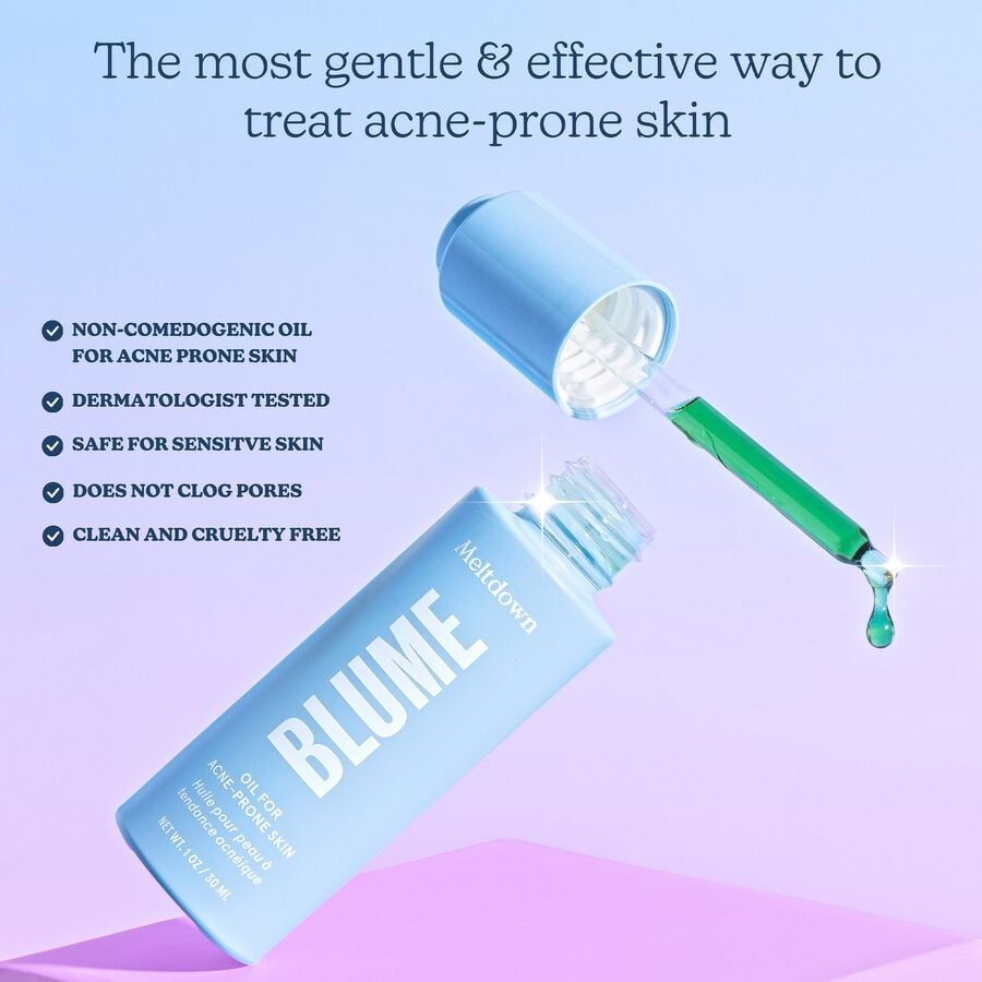 Blume Meltdown Oil for Acne Prone Skin, 1 oz., , large image number 1