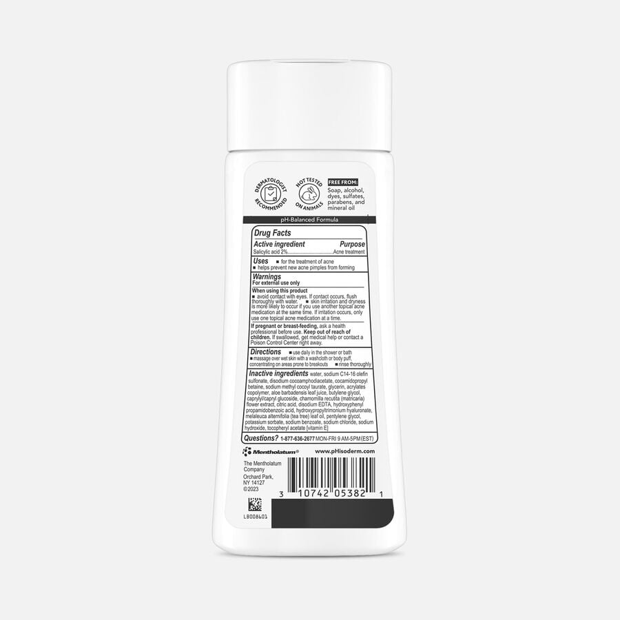 Phisoderm Anti-Blemish Body Wash, 10 oz., , large image number 1