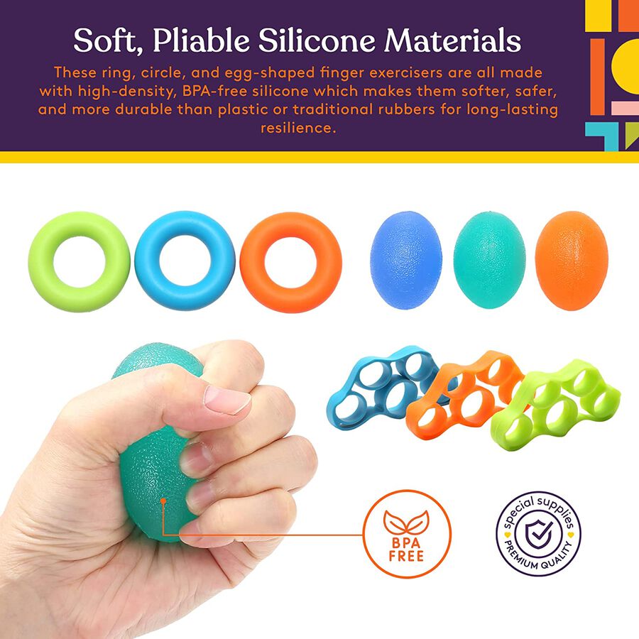 Special Supplies Physical Therapy Putty Kit, , large image number 4