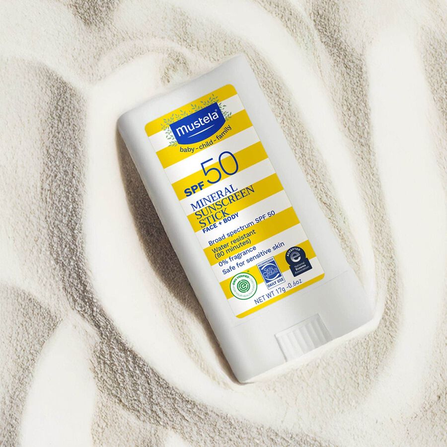 Mustela Mineral Sunscreen Stick, SPF 50, .6 oz., , large image number 2