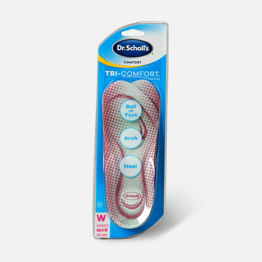Dr. Scholl's Comfort Tri-Comfort Insoles for Women - Size (6-10), , large image number 0