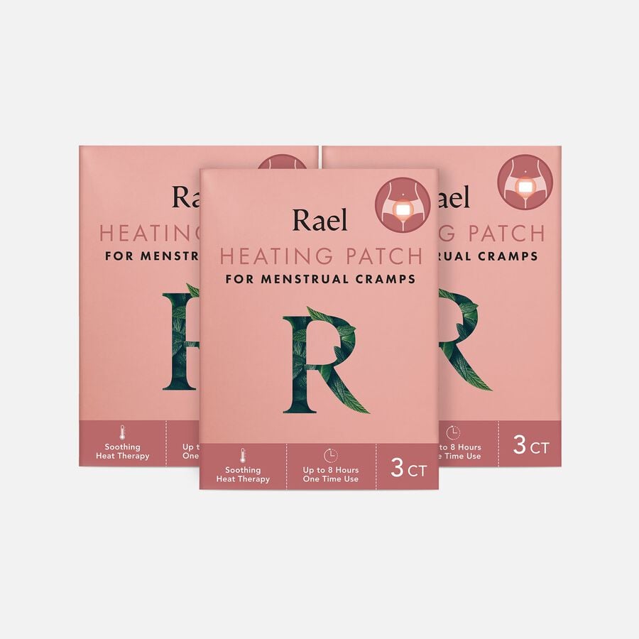 Rael Heating Patch for Menstrual Cramps, 3 ct. (3-Pack), , large image number 0