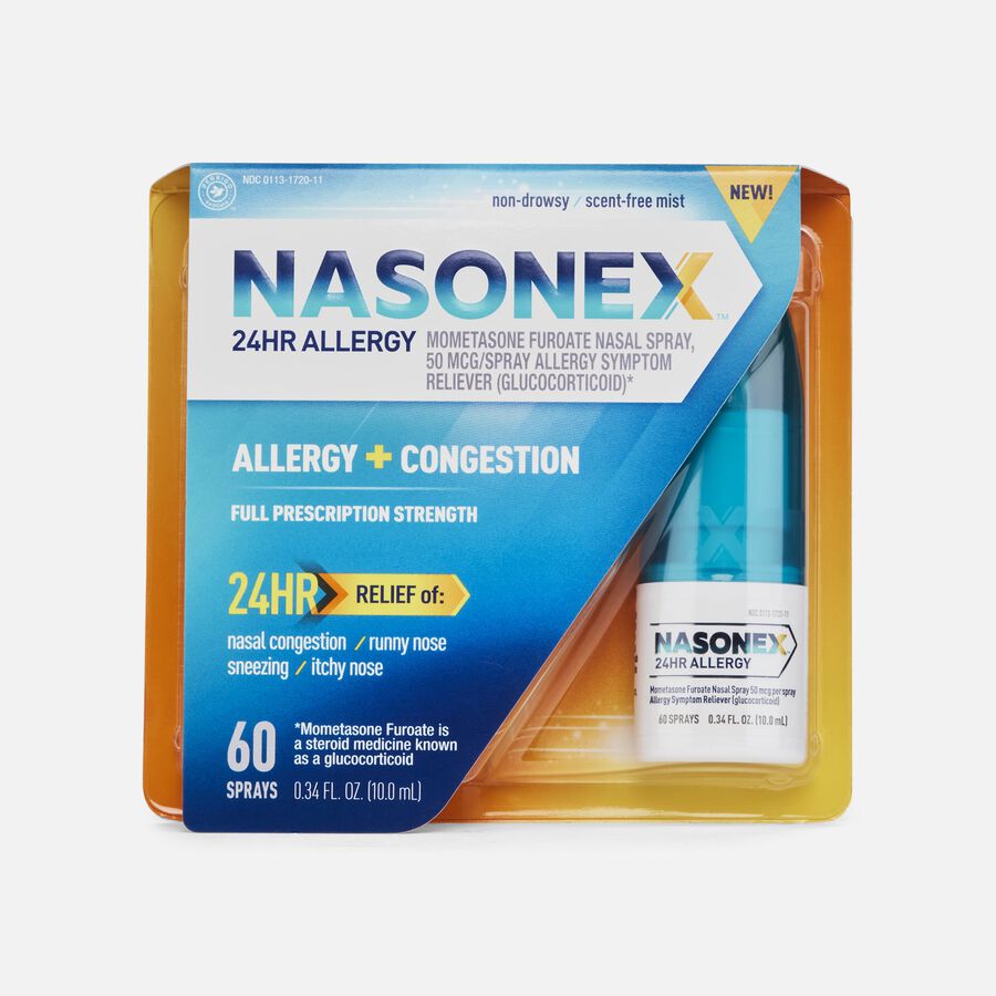 Nasonex 24 HR Allergy Nasal Spray, , large image number 0