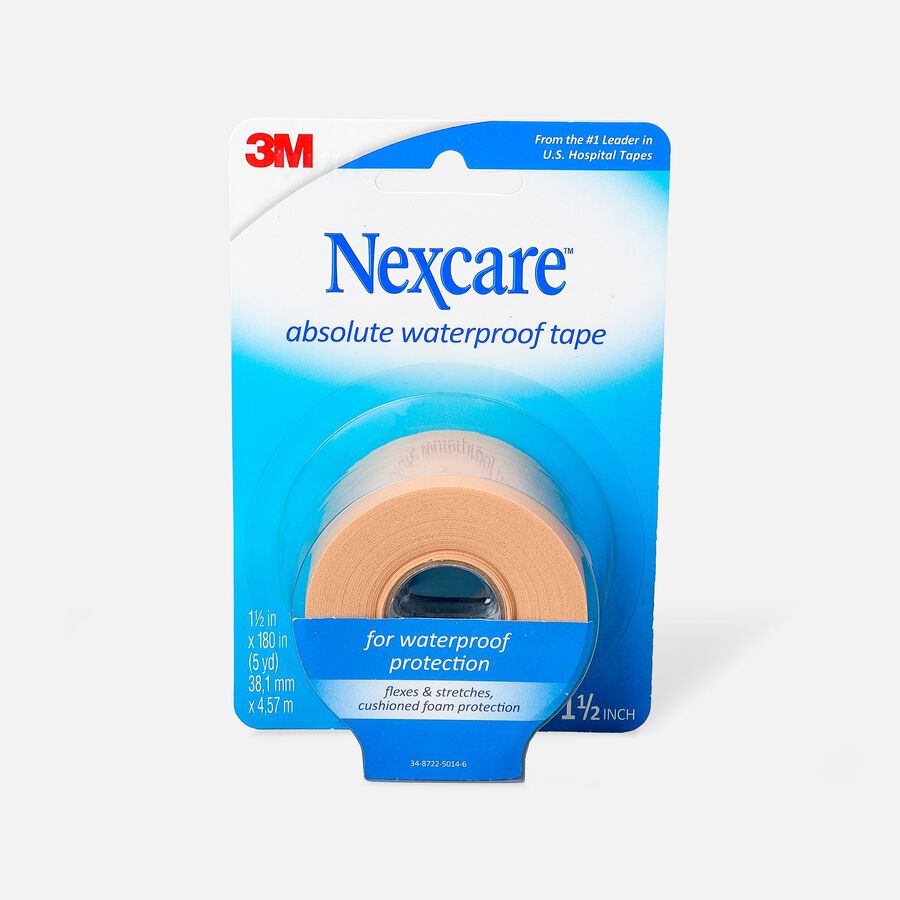 Nexcare Absolute Waterproof Tape, 1-1/2 x 5 yds., , large image number 0