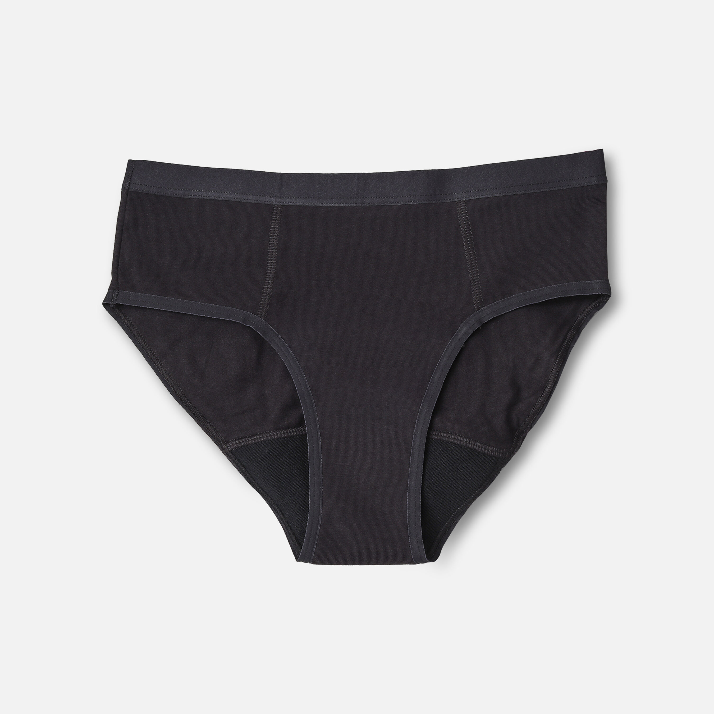 Thinx (BTWN) Period Underwear, Super Brief, Black