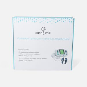 Caring Mill™ Full-Body TENs Pain Relief Therapy with Foot Attachment