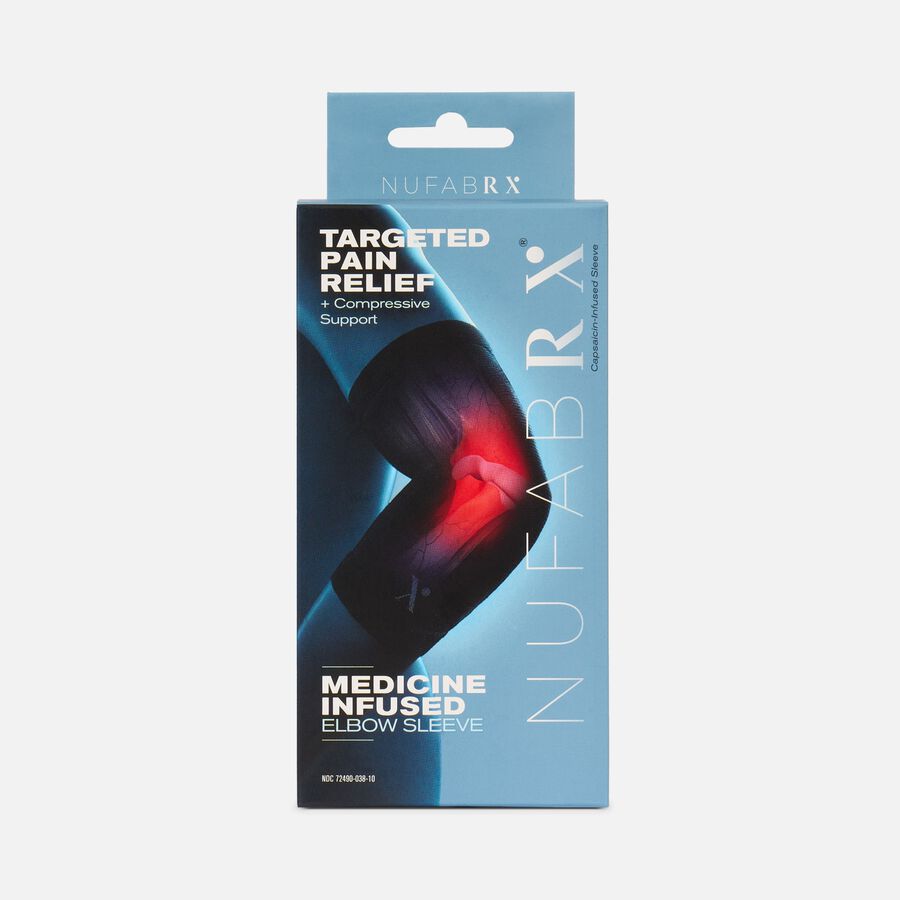 Nufabrx Medicine Infused Elbow Sleeve, , large image number 0