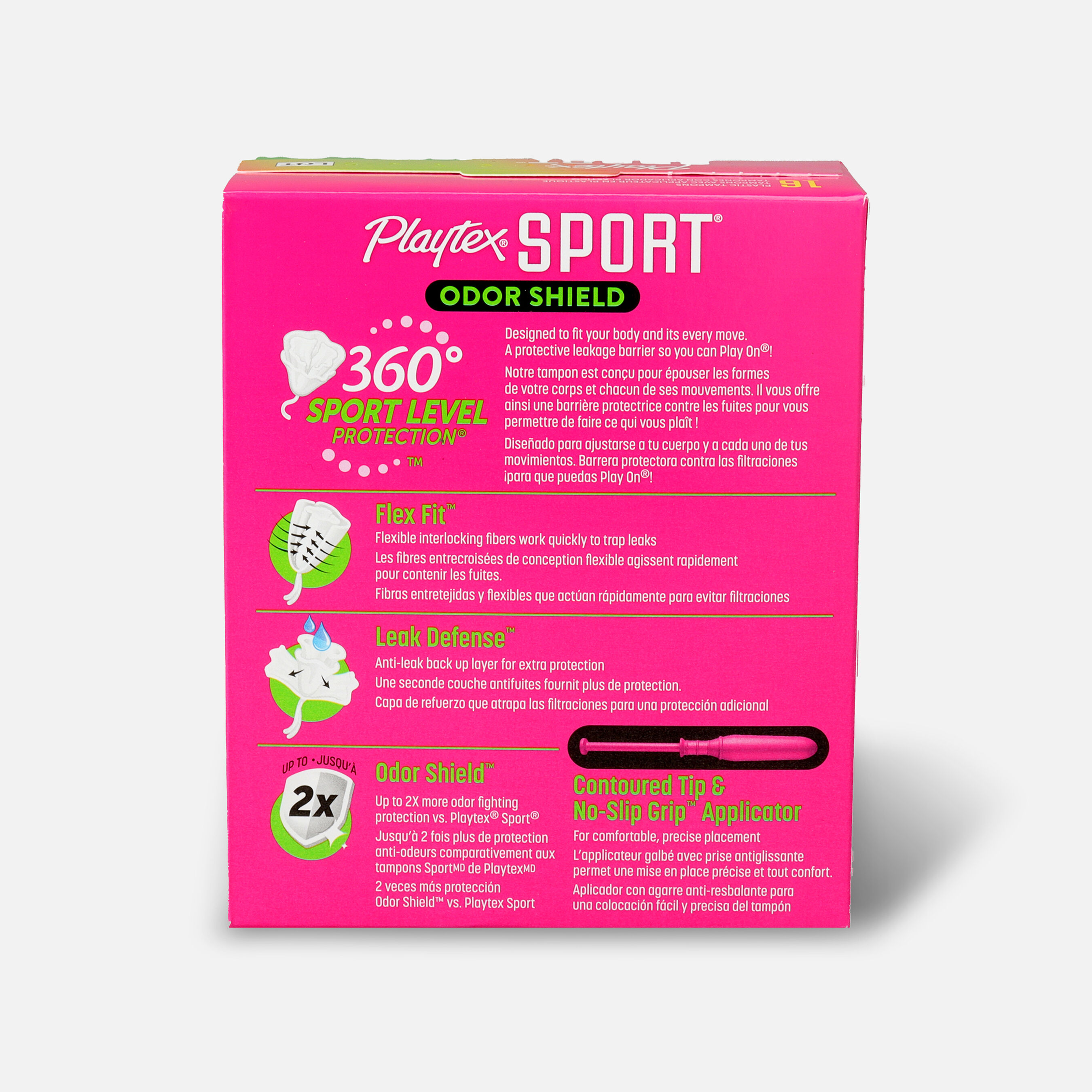 Playtex Sport Odor Shield Super Tampons