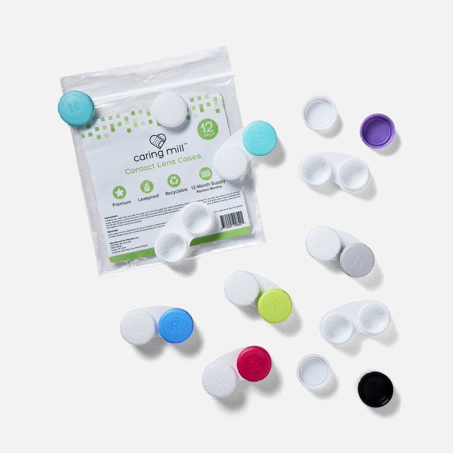 Caring Mill&trade; Monthly Contact Lens Cases, 12 ct., , large image number 1