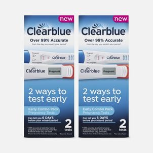 Clearblue Early Detection Pregnancy Test Combo Pack (2-Pack)