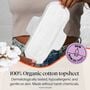 Cora Organic Cotton Ultra Thin Period Pads, Regular, 32 ct., , large image number 2