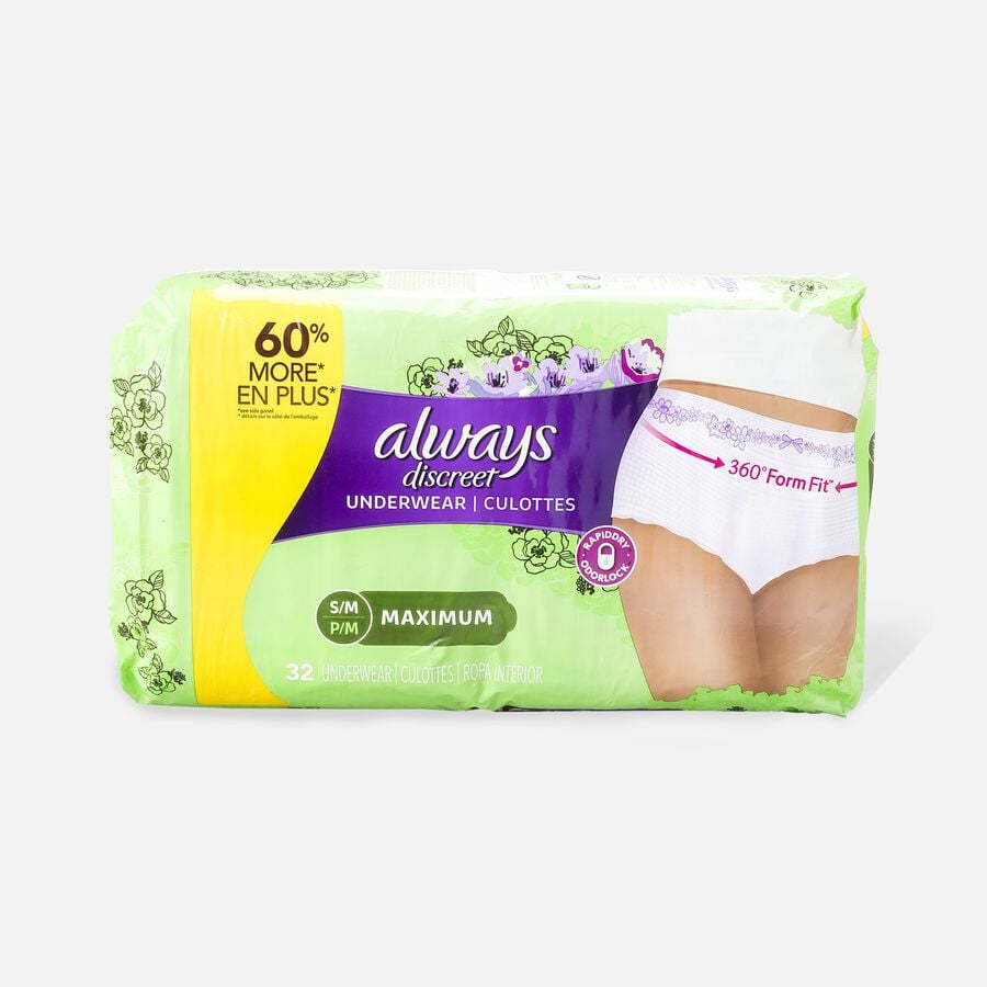 https://hsastore.com/dw/image/v2/BFKW_PRD/on/demandware.static/-/Sites-hec-master/default/dw0a19440b/images/large/always-discreet-incontinence-underwear-for-women-maximum-absorbency-sm-32-count-30631m-01.jpg?sw=900
