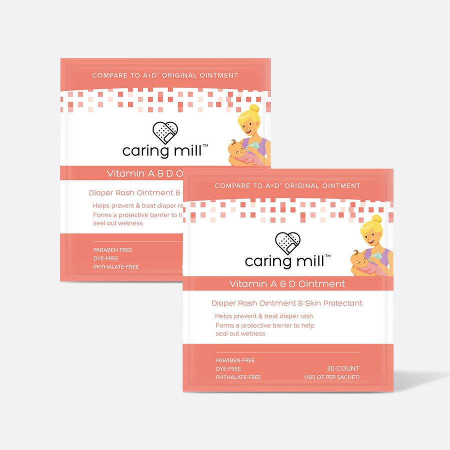 Caring Mill™ Vitamin A&D Ointment - 30ct. Sachets (2-Pack), , large image number 0