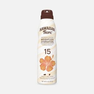 Hawaiian Tropic Silk Hydration Weightless Sunscreen Spray, 6 oz.