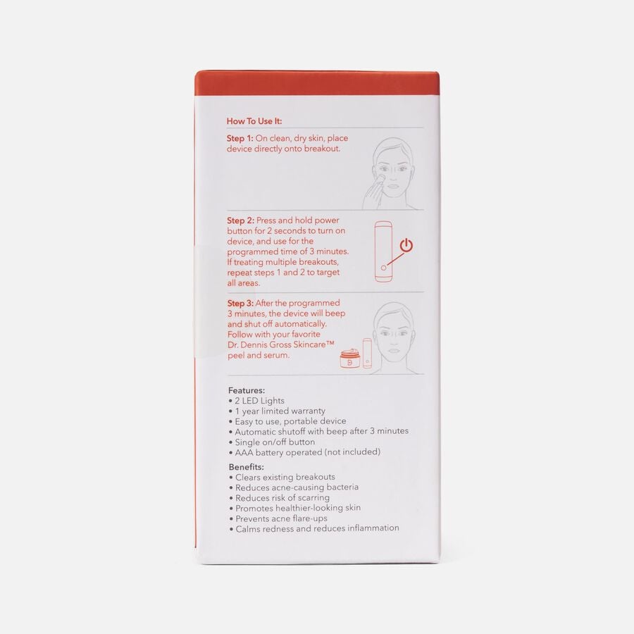 Dr Dennis Gross DRx SpotLite™ Acne Treatment Device, , large image number 2