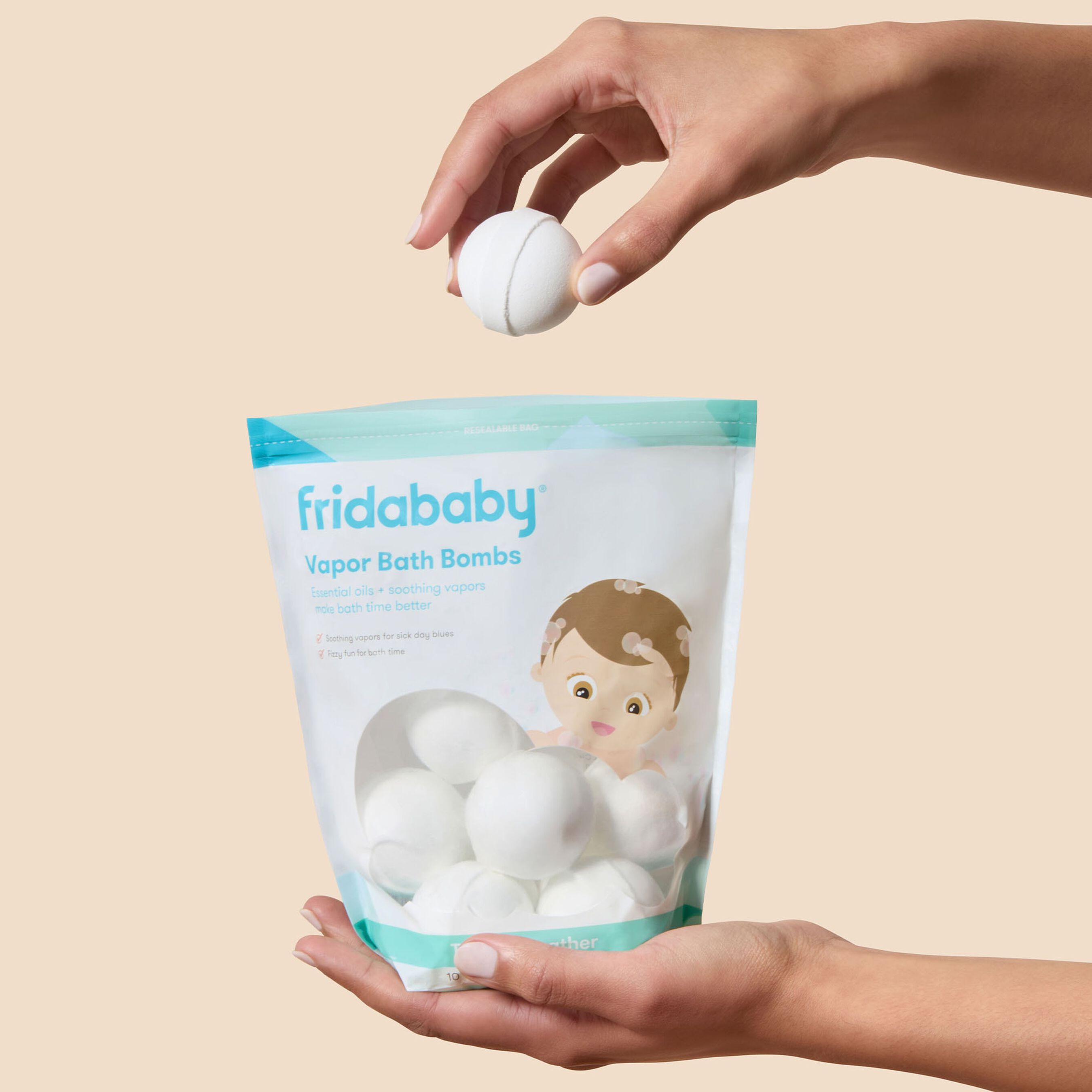 HSA Eligible Frida Baby Natural Vapor Bath Bombs for Toddlers & Kids ...