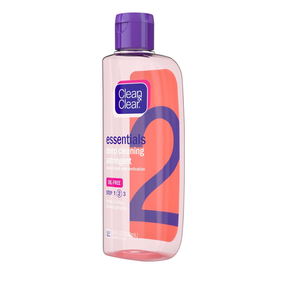 Clean & Clear Essentials Deep Cleansing Oil Free Astringent , 8 fl oz