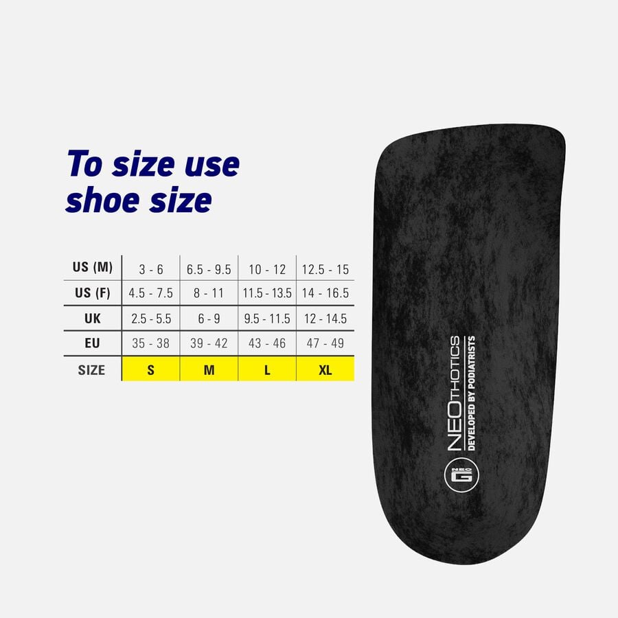 Neo G NeoThotics Pro-Expert 3/4 Length Orthotic Insole, , large image number 5