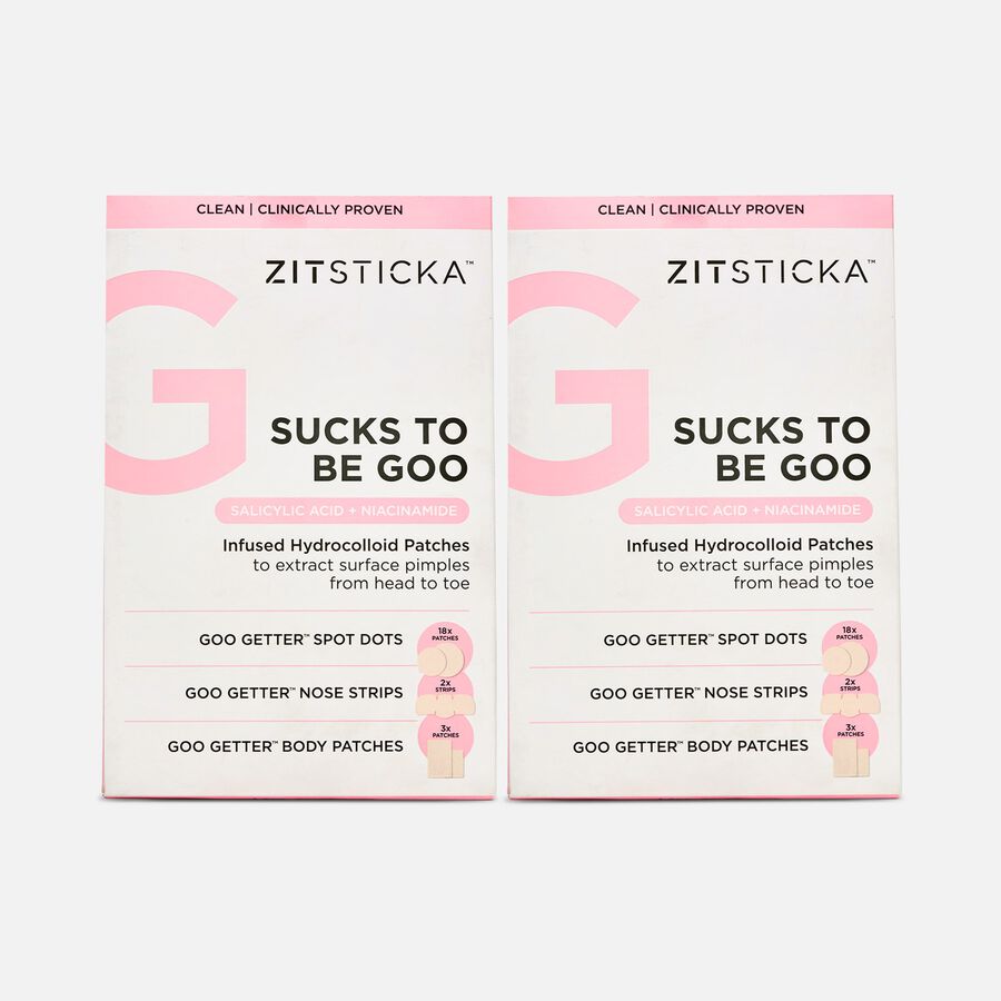 ZitSticka Sucks To Be Goo Acne Patch & Nose Strip Mini Bundle, 23 ct. (2-Pack), , large image number 0