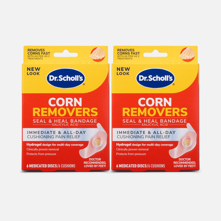 Dr. Scholl's Hydrogel Corn Removers With Seal And Heal Bandage, 6 ct.  (2-Pack), , large image number 0