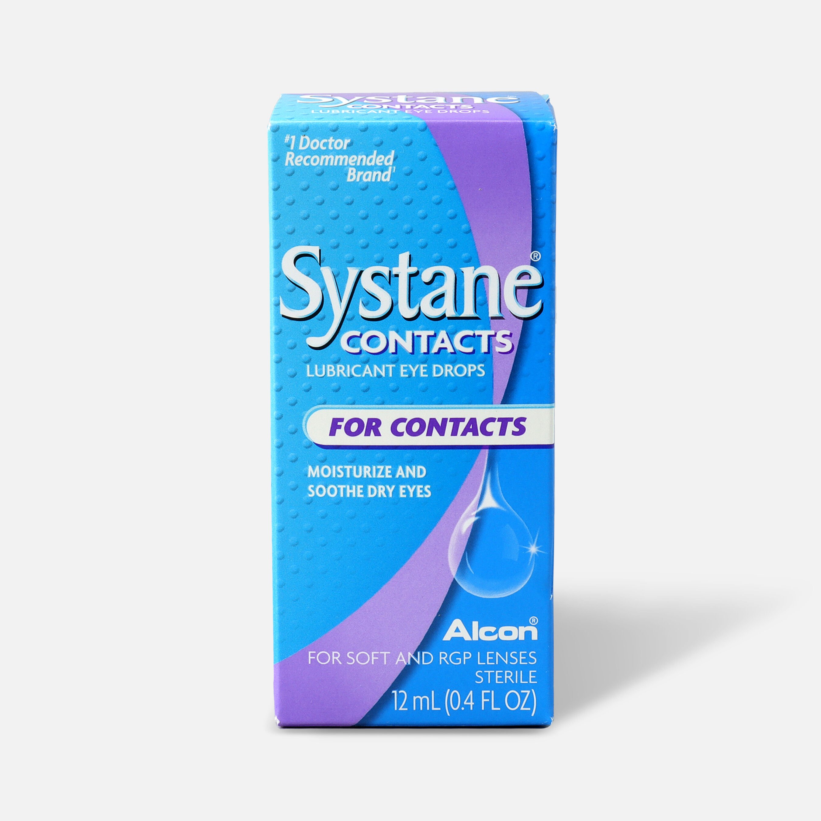 HSA Eligible Systane Soothing Eye Drops for Contacts 12ml