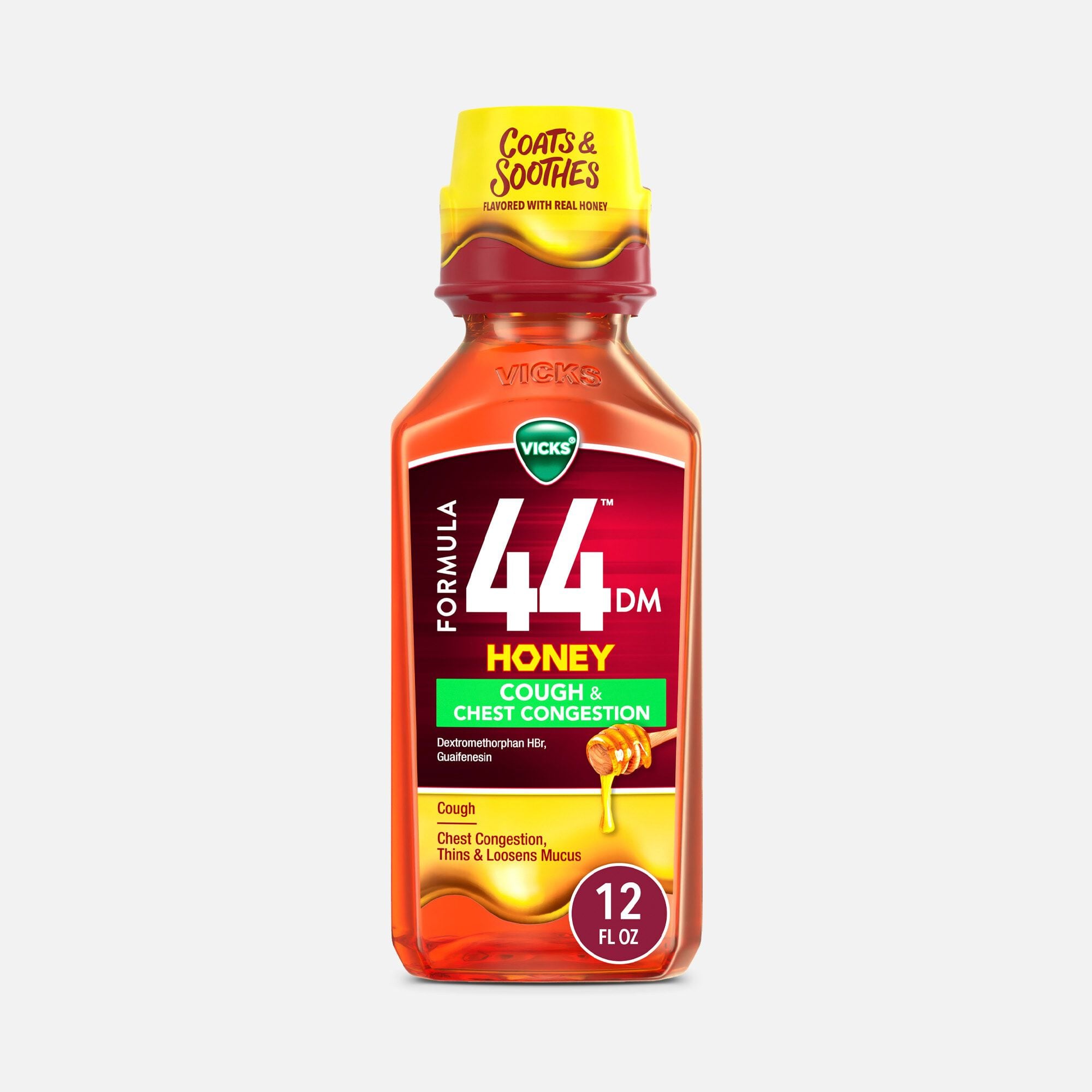 Vicks® Formula 44™ DM Cough & Congestion Liquid Cough Medicine