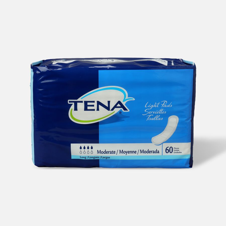 Tena Light Pads, Moderate Absorbency, 60 ct., , large image number 0
