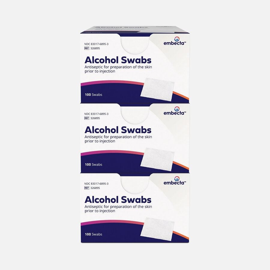 EMBECTA Alcohol Swabs - 100 ct. (3-Pack), , large image number 0