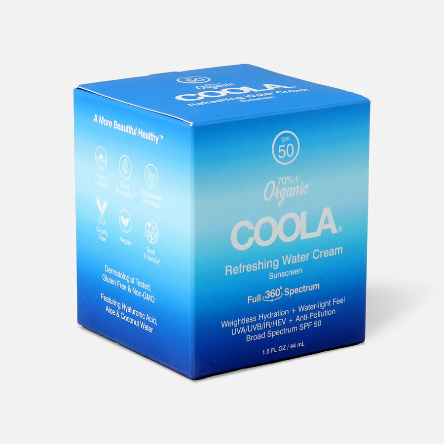 Coola Refreshing Water Cream Sunscreen SPF 50, 1.5 oz., , large image number 3