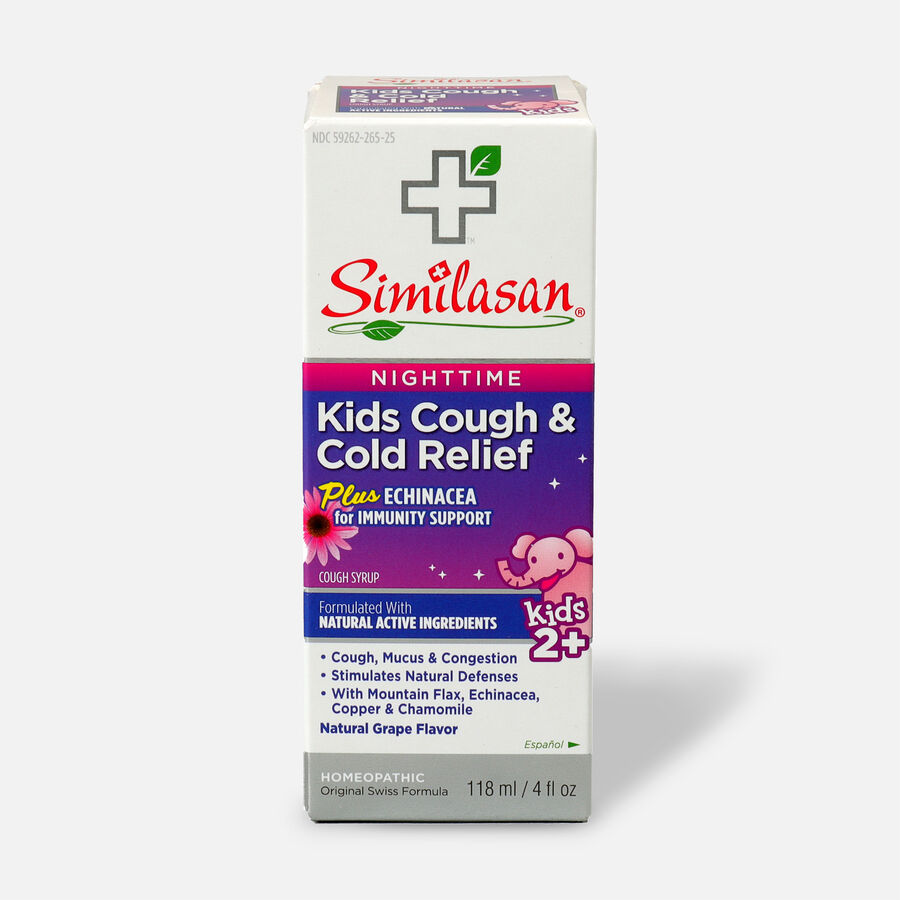 Similasan Kids Cough & Cold Relief, Nighttime Syrup, 4 fl. oz.