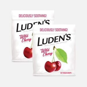 Luden's Wild Cherry Throat Drops, 90 ct. (2-Pack)