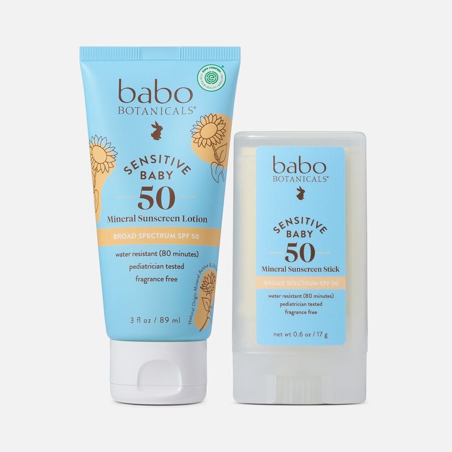 Babo Botanicals Baby Sunscreen Bundle, , large image number 0