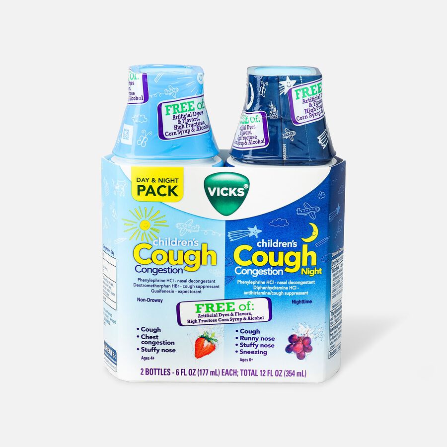 Vicks Children's Cold & Cough Day and Night, Combo Pack
