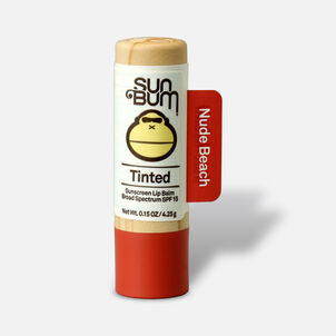 Sun Bum SPF 15 Tinted Lip Balm, Nude Beach, .15 oz.