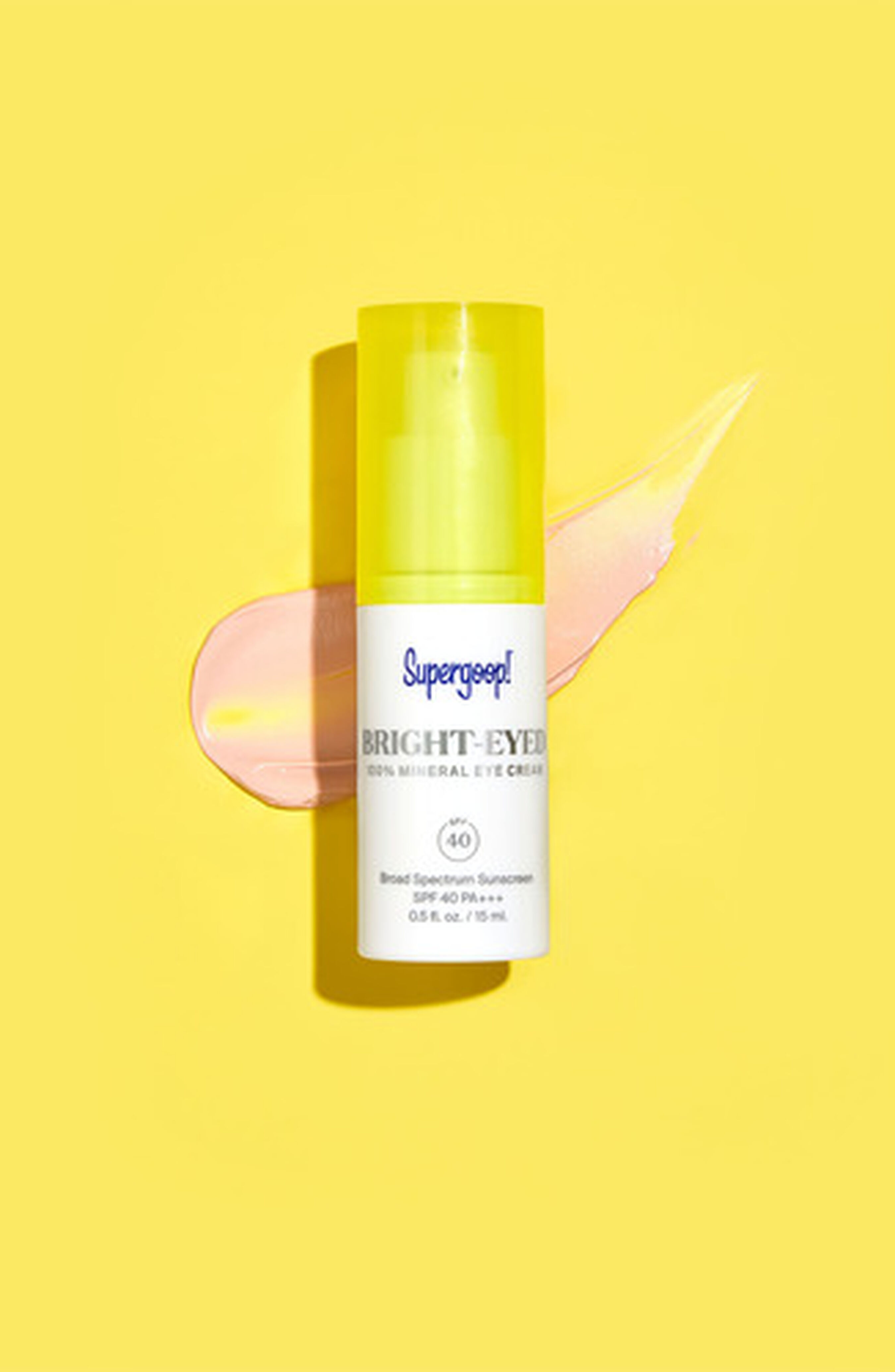 Supergoop! BrightEyed 100 Mineral Eye Cream SPF 40