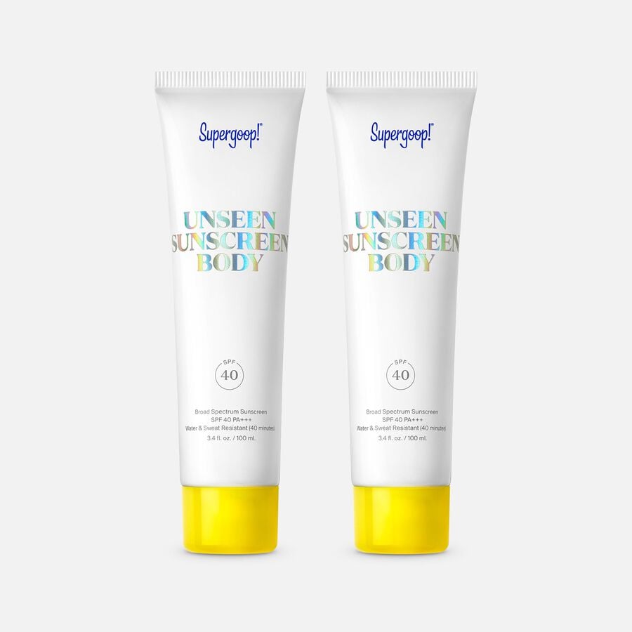 Supergoop! Unseen Sunscreen Body Gel, SPF 40, 3.4 fl oz. (2-Pack), , large image number 0