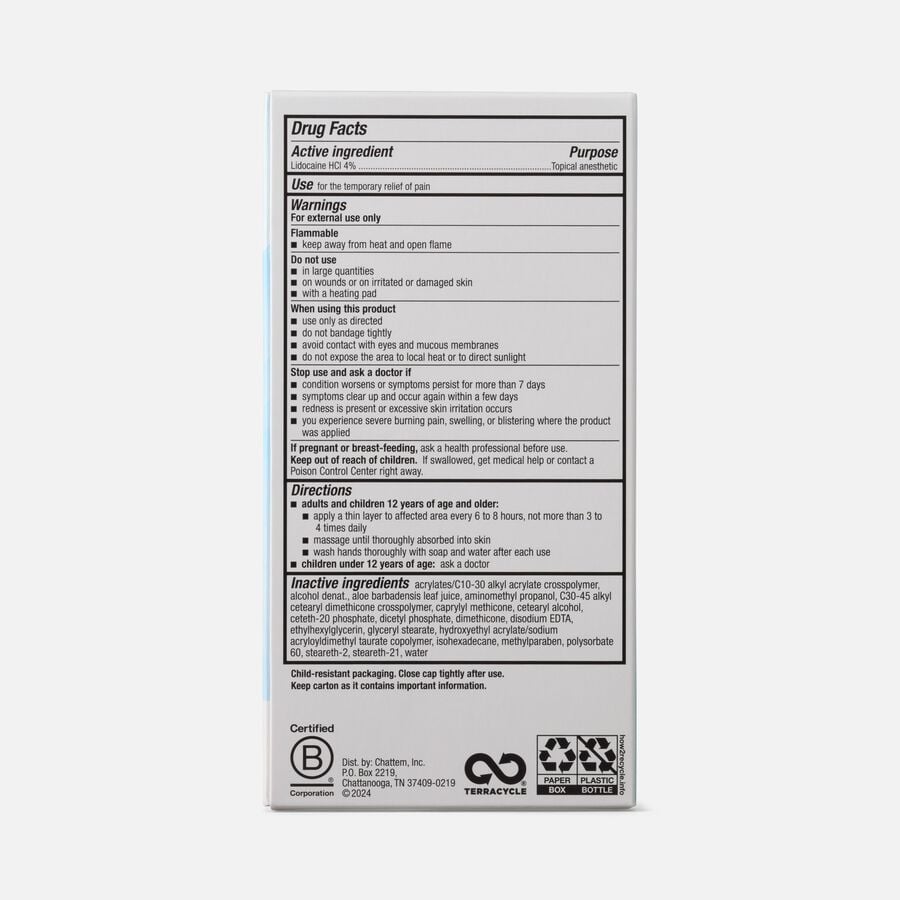 Icy Hot Max With Lidocaine, Roll-On, 2.5 oz., , large image number 1