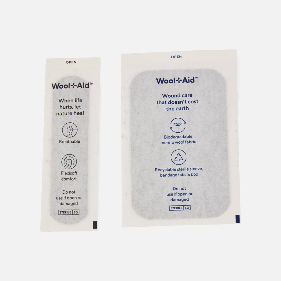 WoolAid Merino Wool Adhesive Bandages, Outdoor Multipack, 15 ct., , large image number 3