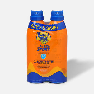 Banana Boat Ultra Sport Sunscreen Spray SPF 30, 12 oz. - Twin Pack