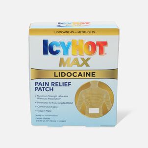 Icy Hot Patch with Lidocaine, 5 ct.