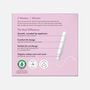Rael Organic Cotton Core Tampons with Plant Based Compact Applicators - Regular, 18 ct., , large image number 1