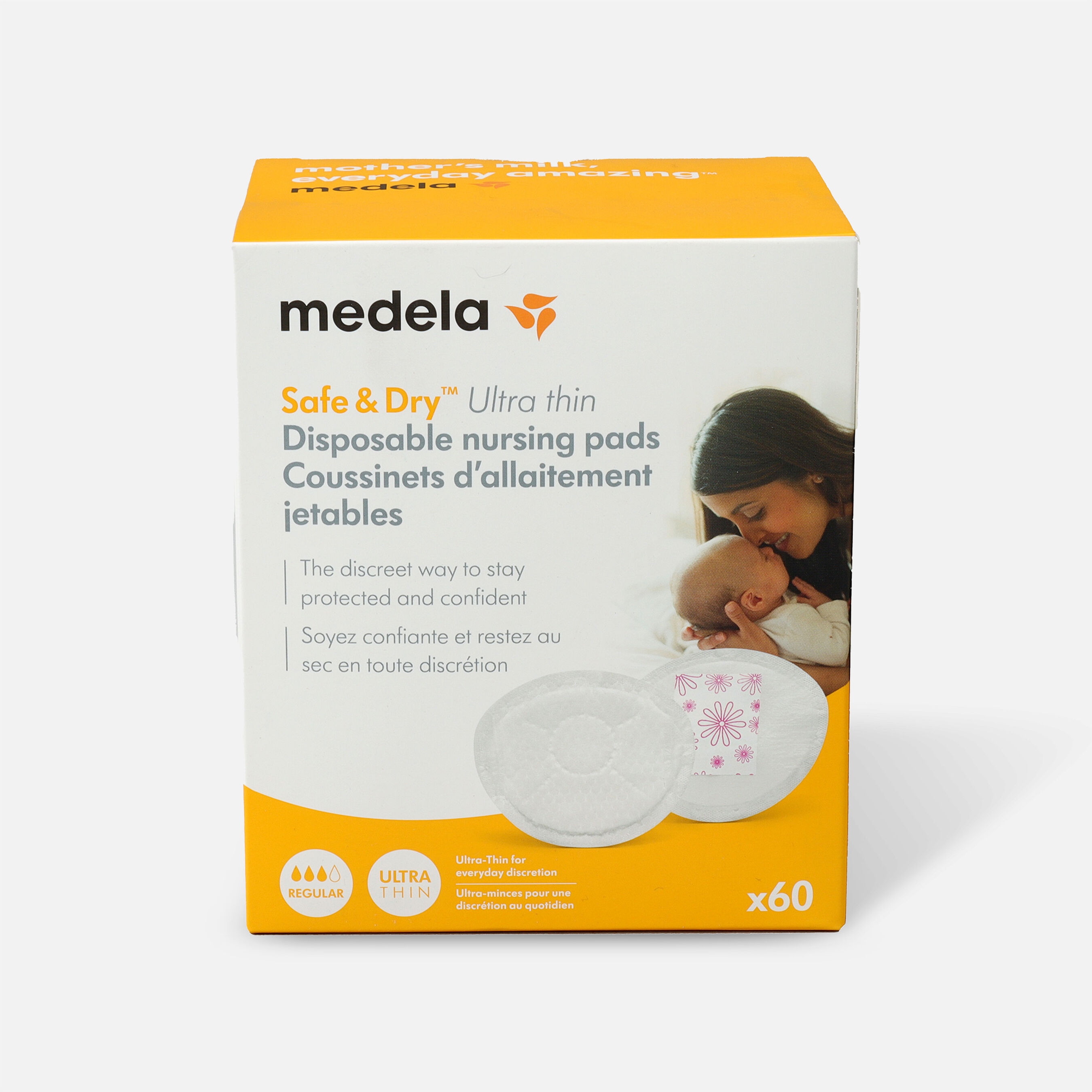 Medela Safe and Dry Thin Disposable Nursing Pad
