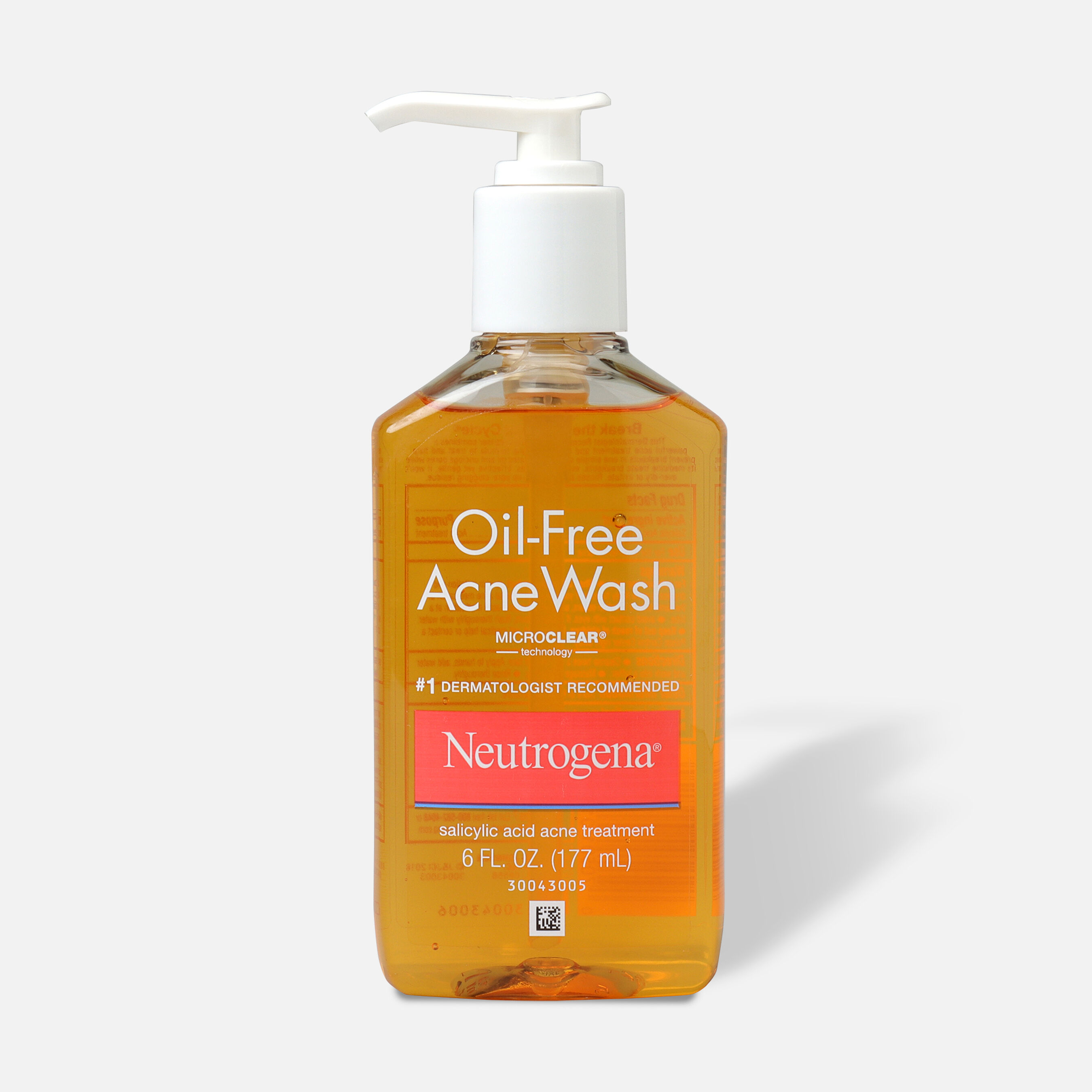 Neutrogena OilFree Acne Wash with Salicylic Acid, 6oz.